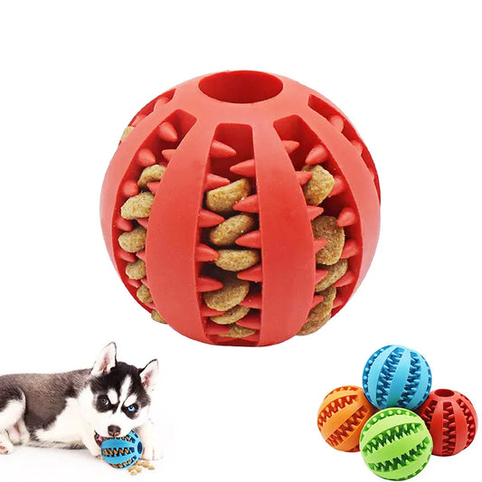 Elastic Chew Toy for dogs with treats